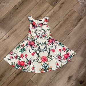 Hannah Banana Girls Skater Scuba Dress